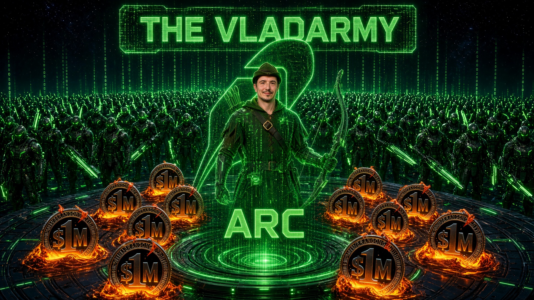 The Vladarmy assembled on Arc
